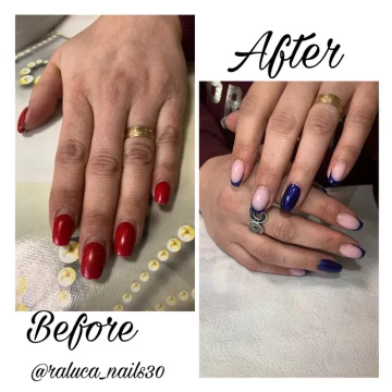 Unghiute cu gel si oja semipermanentă mani+pedi